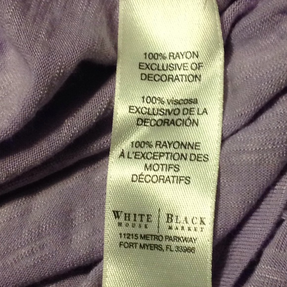 White House Black  Market  Top - Picture 6 of 8